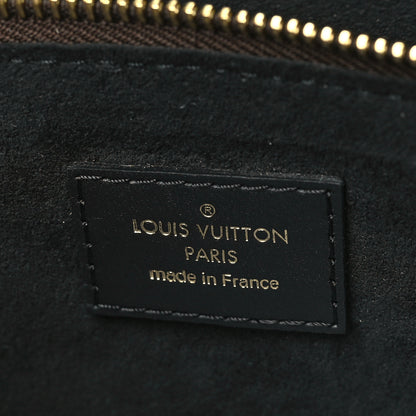 Louis Vuitton Monogram Flower Tote Black 6 of 6