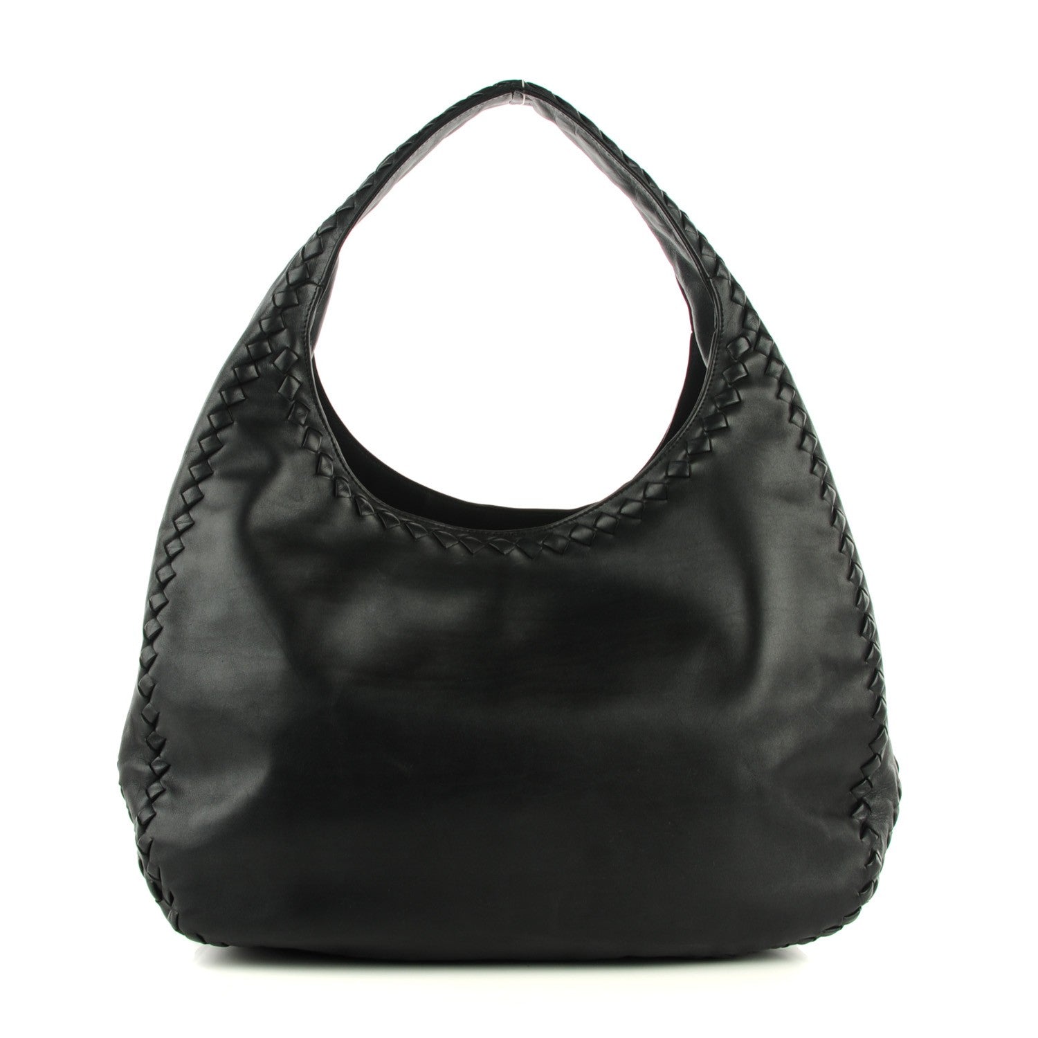 Bottega Veneta Nappa Intrecciato Hobo Nero Black 1 of 8