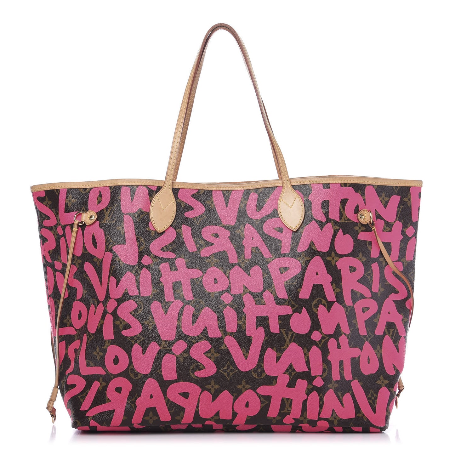 Monogram Graffiti Neverfull GM Fuchsia