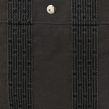 Hermes Canvas Tout Fourre PM Grey 7 of 9