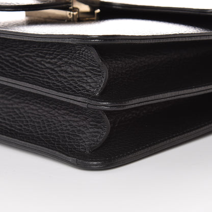 Gucci Dollar Calfskin Small Interlocking G Shoulder Bag Black 10 of 10
