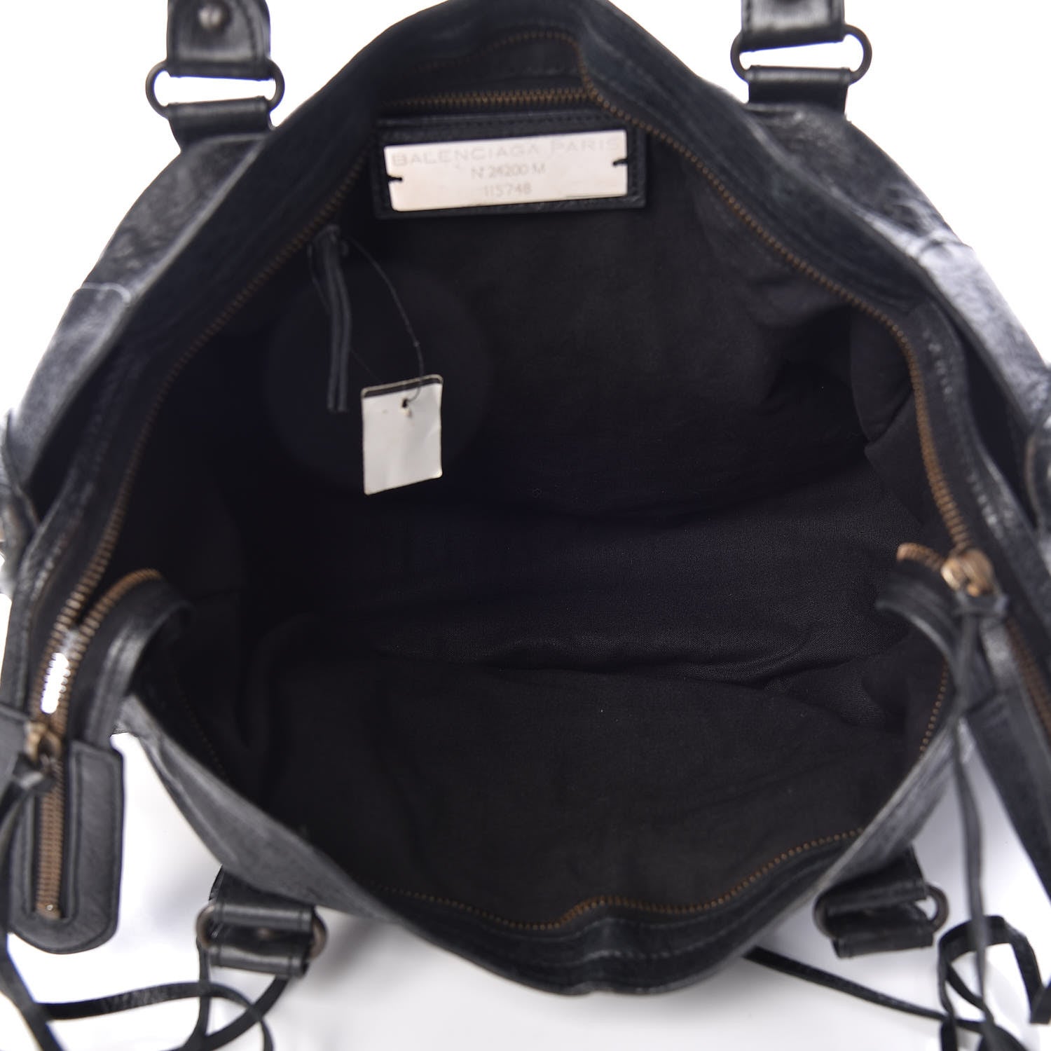 Balenciaga Agneau Classic Hardware City Black 5 of 10