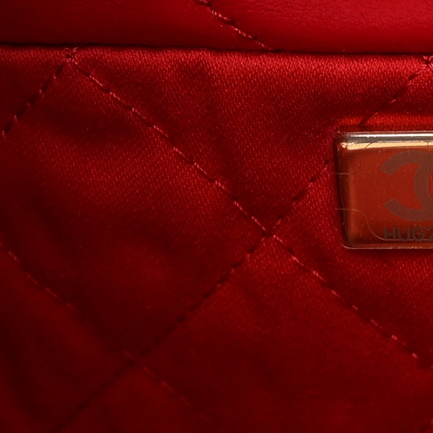 Shiny Calfskin Quilted Small Chanel 22 Red