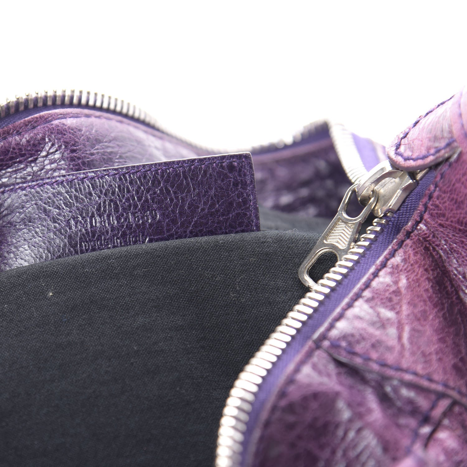Balenciaga Agneau Giant 21 Silver Hardware Work Raisin 9 of 13