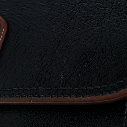Miu Miu Goatskin Madras Lux Dahlia Black 12 of 12