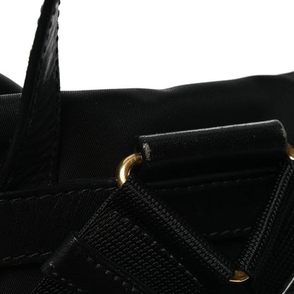 Prada Tessuto Nylon Soft Calfskin Backpack Black 13 of 13