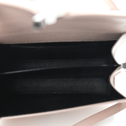 Saint Laurent Grain de Poudre Mini Classic Monogram Cassandra Top Handle Marble Pink 3 of 6