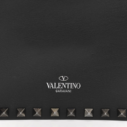 Valentino Garavani Vitello Rockstud Crossbody Bag Black 7 of 9