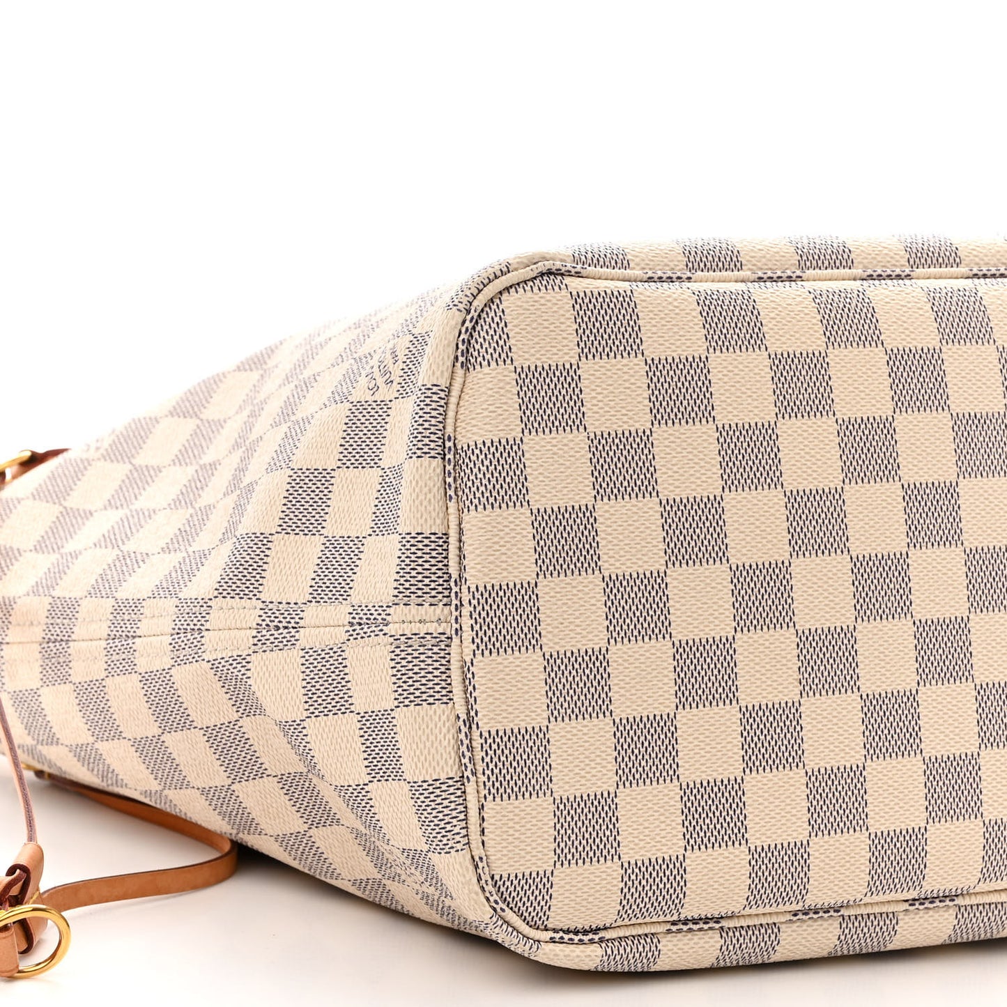 Damier Azur Neo Neverfull MM Rose Ballerine