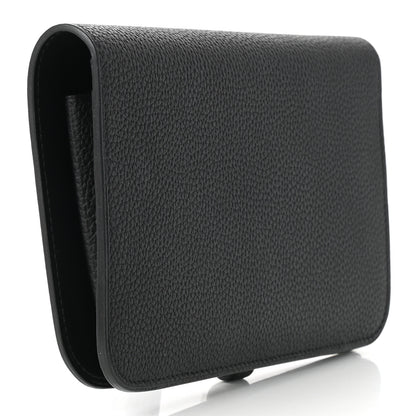 Hermes Togo Dogon Duo Wallet Black 4 of 10
