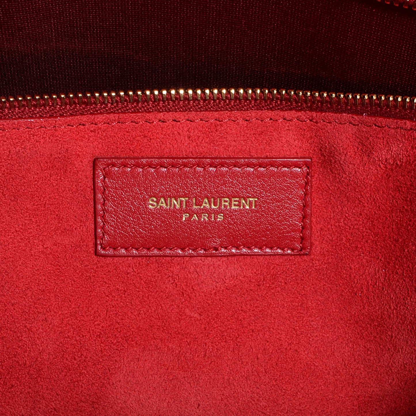 Calfskin Large Sac de Jour Carryall Lipstick Red