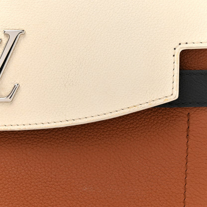 Louis Vuitton Soft Calfskin Lockme Ever BB Carmel Quartz Black 7 of 15