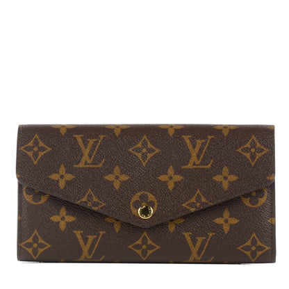 Louis Vuitton Monogram Sarah Wallet NM 1 of 7