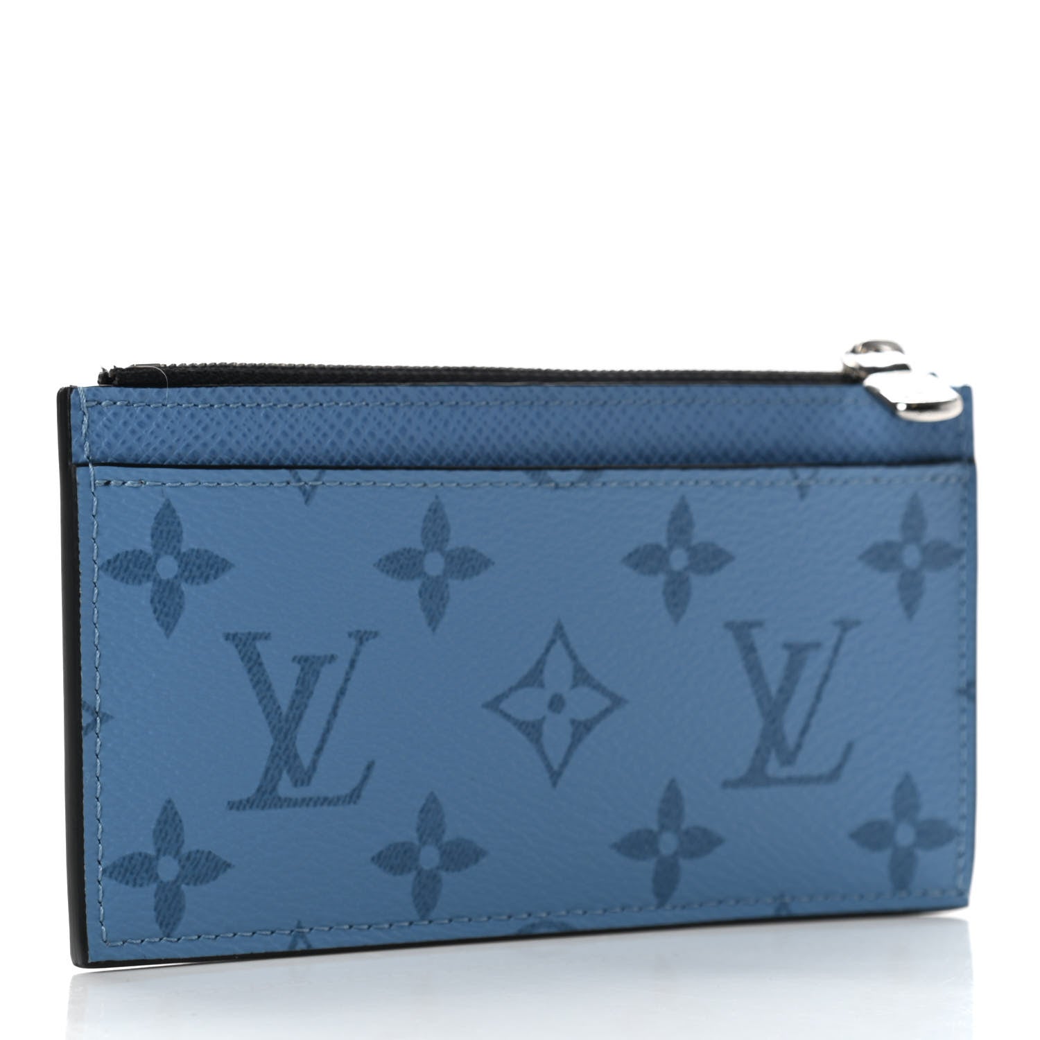 Louis Vuitton Taigarama Coin Card Holder Denim 3 of 6