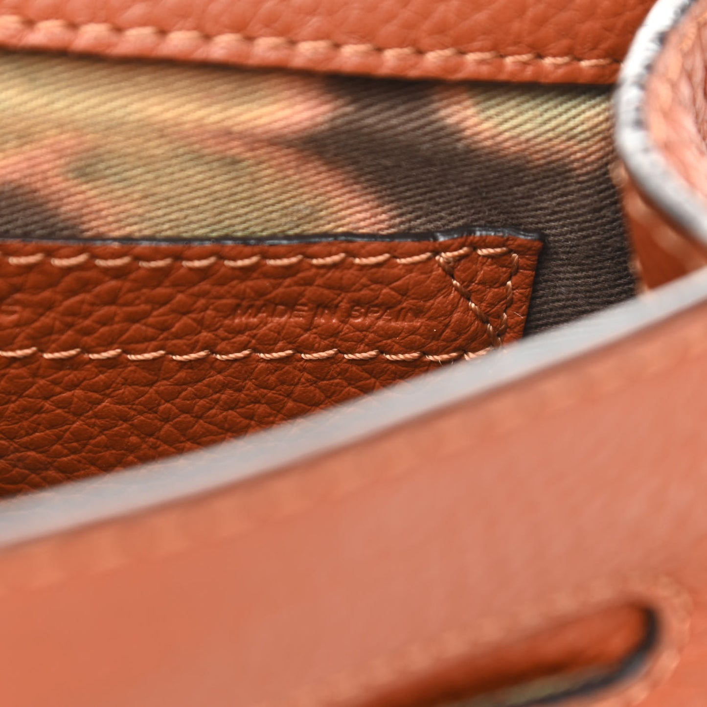 Calfskin Mini Marcie Round Crossbody Bag Tan