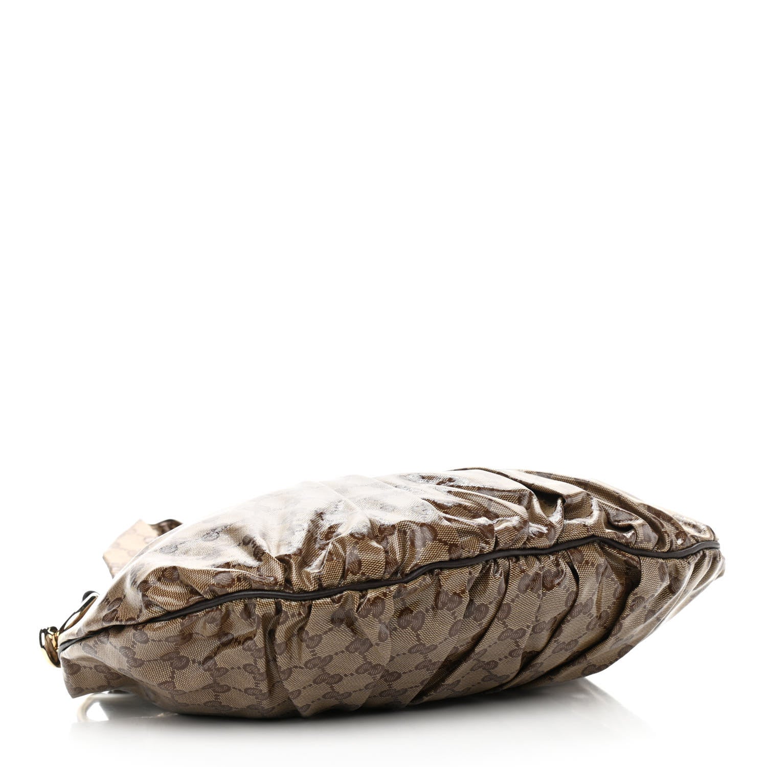 Gucci Crystal Monogram Small Hysteria Tote Dark Brown 4 of 12