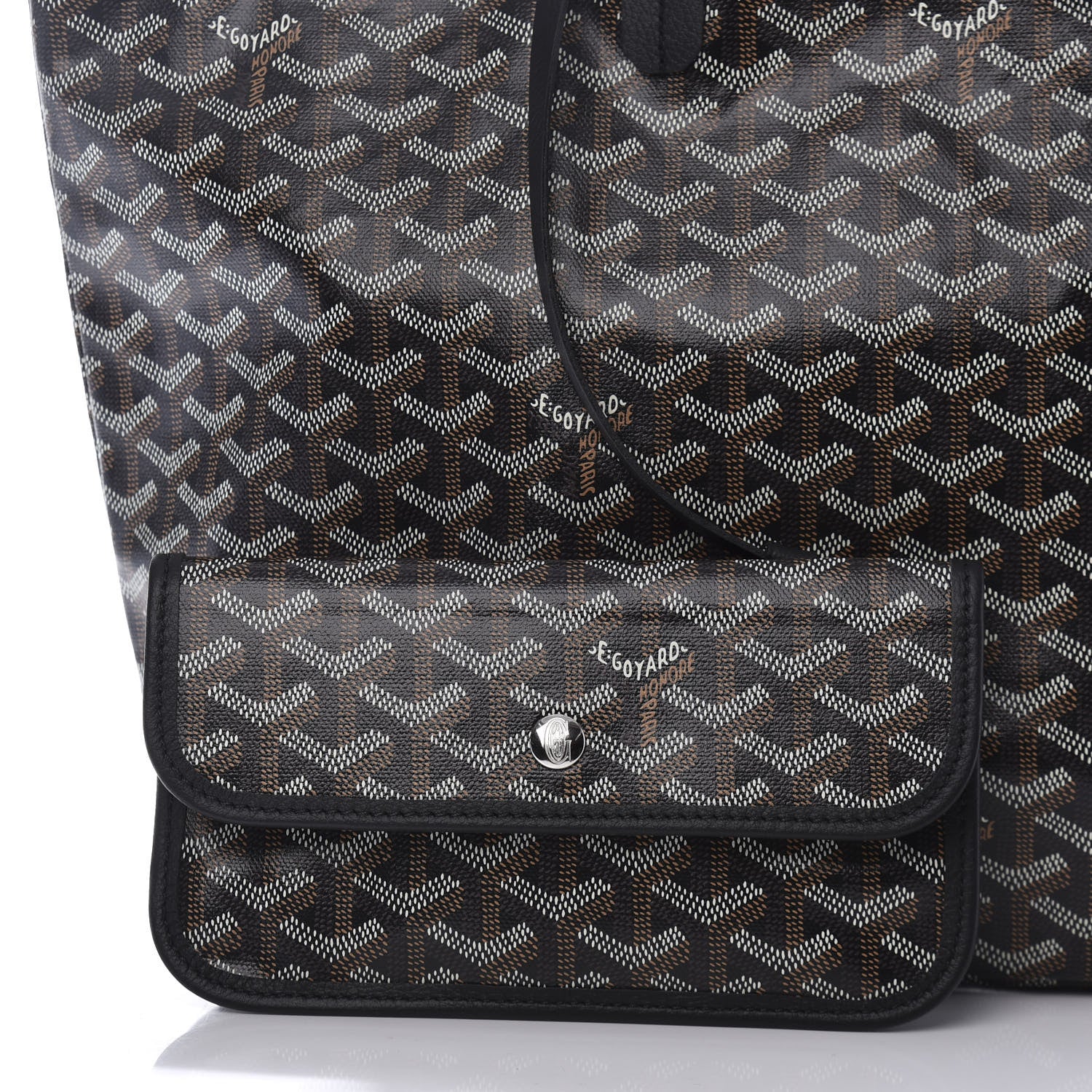 Goyard Goyardine Saint Louis PM Black 10 of 11