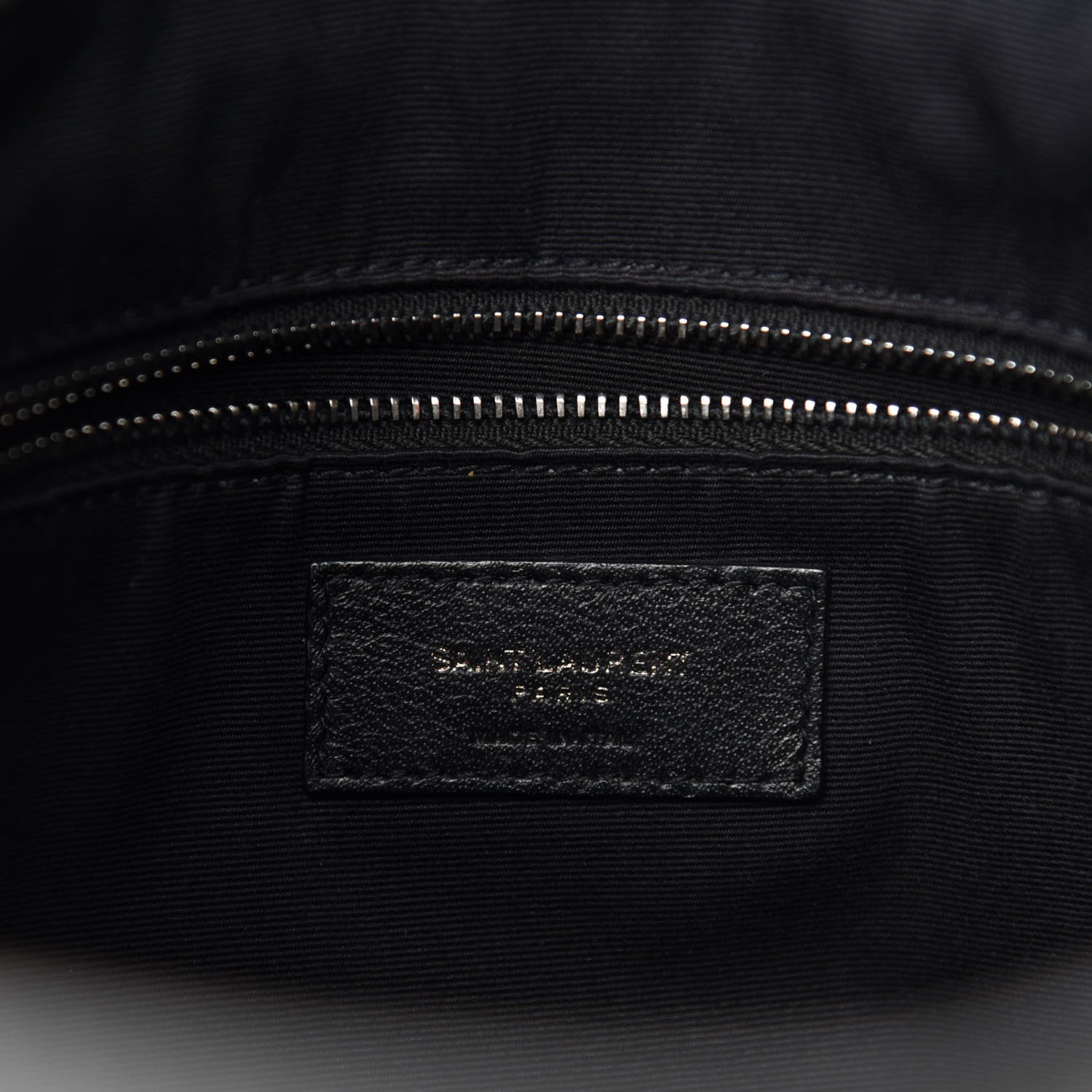 Saint Laurent Crinkled Calfskin Matelasse Monogram Medium Niki Shopper Tote Smog 8 of 10