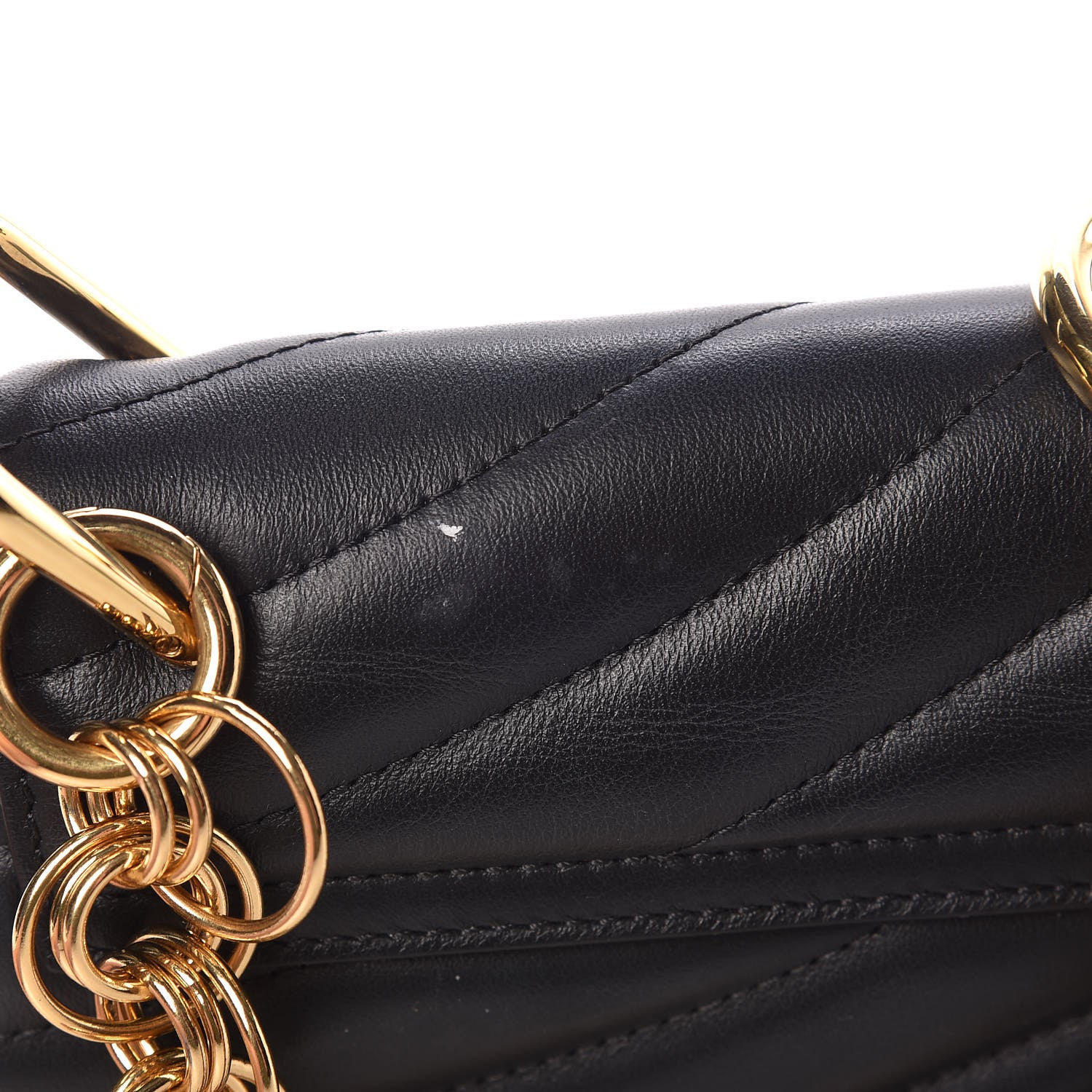 Chloe Calfskin Quilted Mini Drew Bijou Shoulder Bag Black 11 of 11