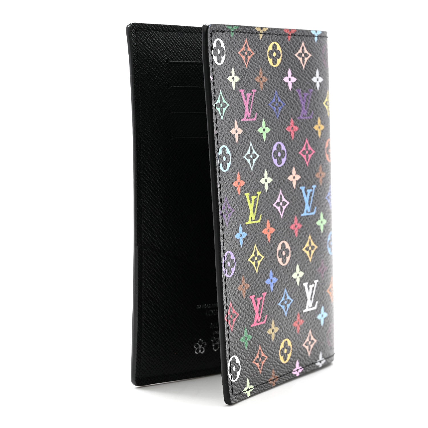 Louis Vuitton LV X TM Monogram Multicolor Passport Cover Black 3 of 7
