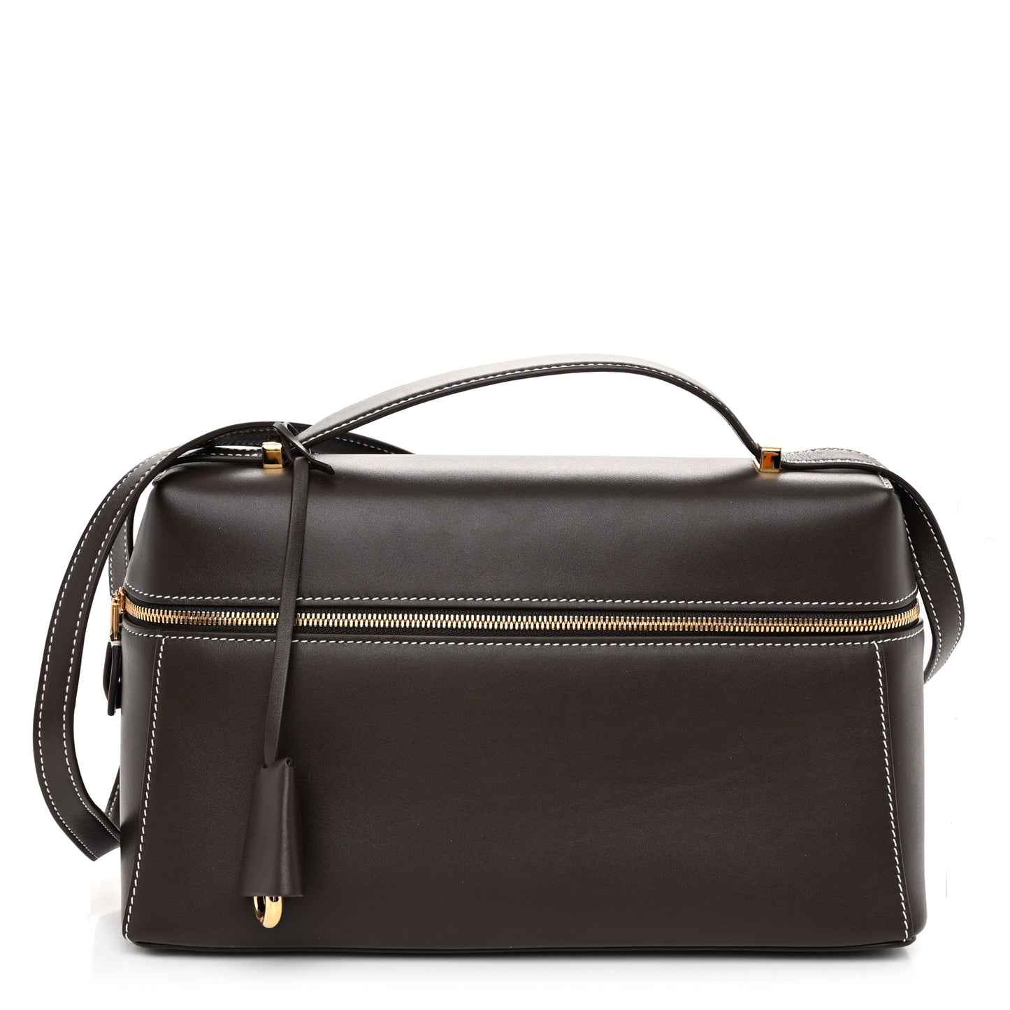 Smooth Calfskin Extra Bag L27 Dark Chocolate Licorice