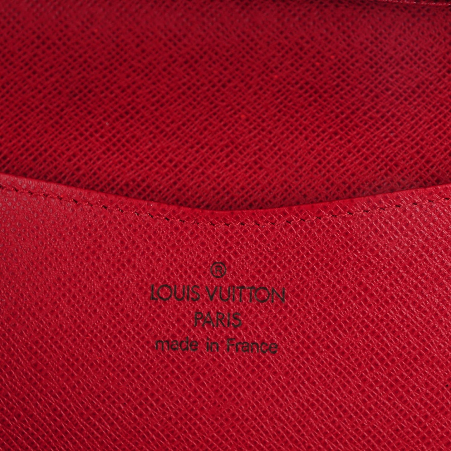 Monogram Josephine Wallet Red