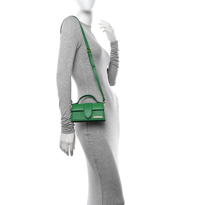 Jacquemus Smooth Calfskin Le Bambino Green 2 of 10