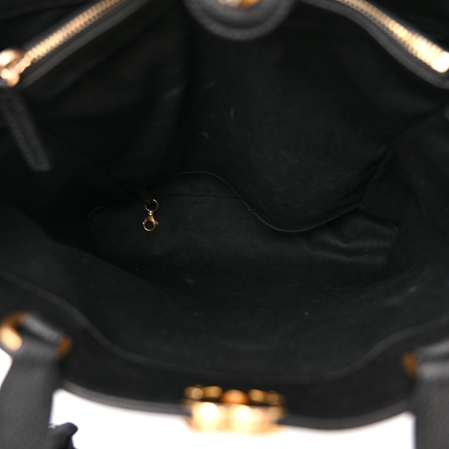 Chanel Caviar Stitched Large Shopping Tote Bag Black 6 of 15
