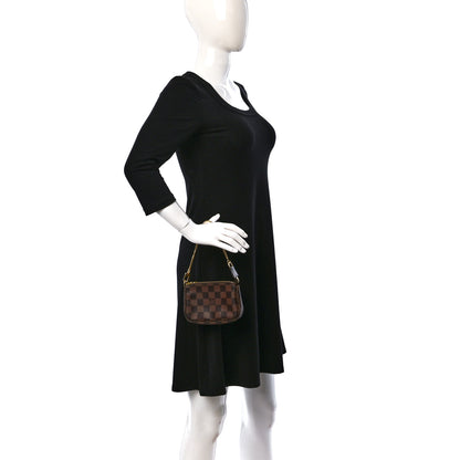 Louis Vuitton Damier Ebene Mini Pochette Accessories 2 of 10