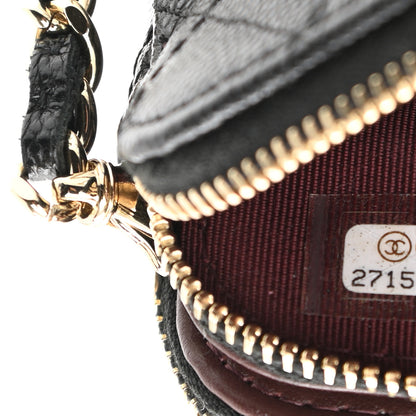 Chanel Caviar Quilted Small Clutch With Chain Black 6 of 12