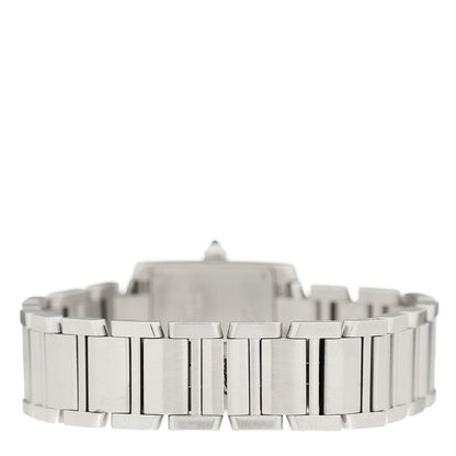 Cartier Stainless Steel 20mm Tank Francaise Quartz Watch 3 of 4