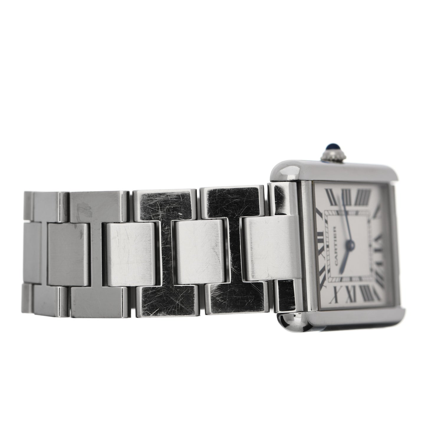 Stainless Steel 27mm Tank Solo Quartz Watch