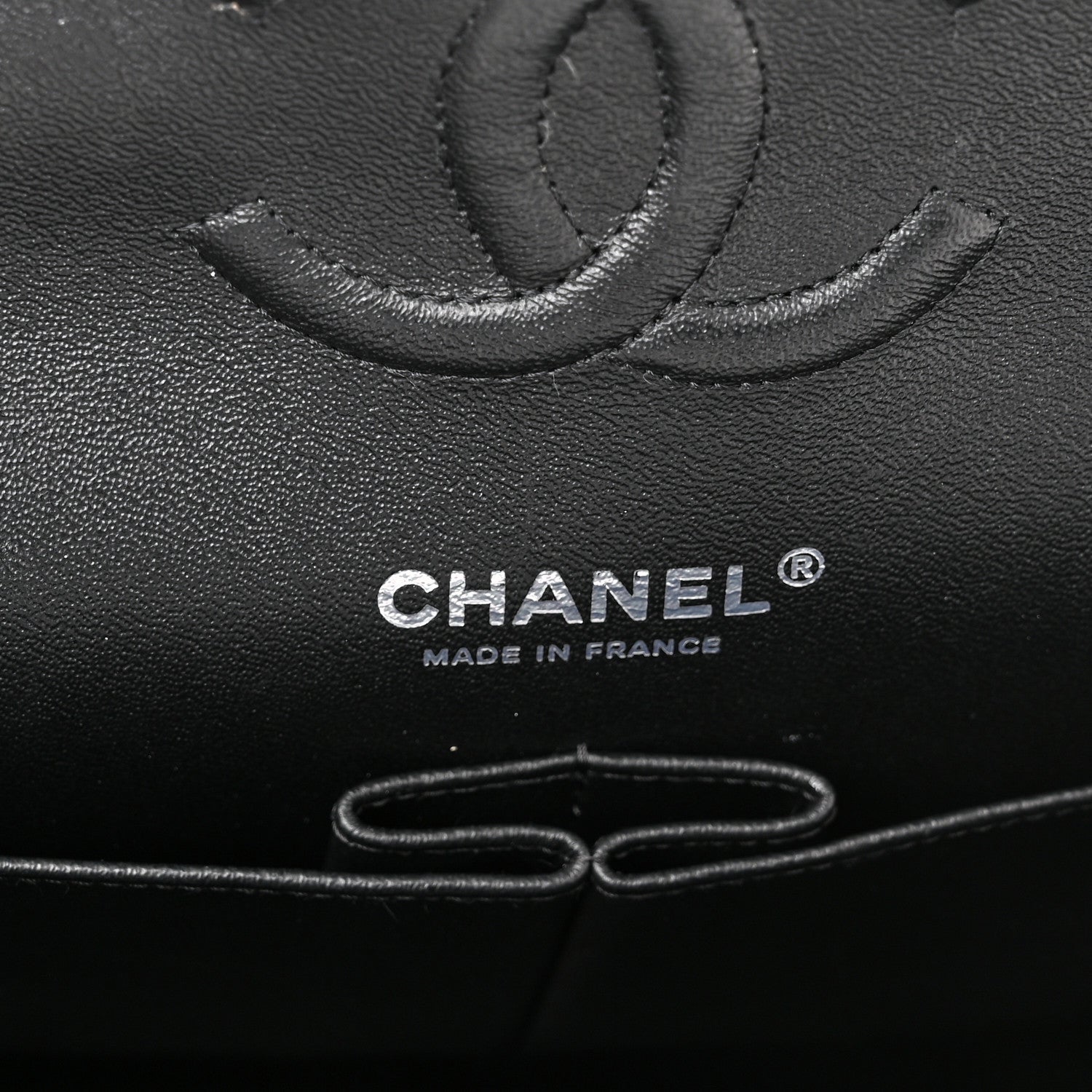 Chanel Patent Calfskin Quilted Bi-Color Medium Double Flap Pink Black 6 of 10