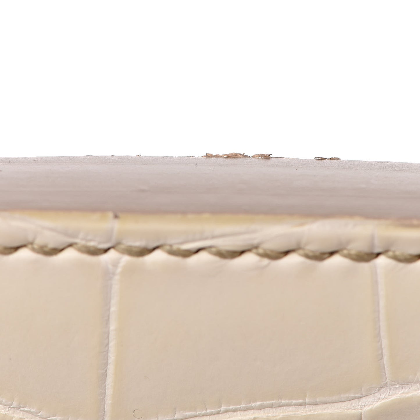 Matte Niloticus Crocodile Himalaya Birkin 30 Blanc