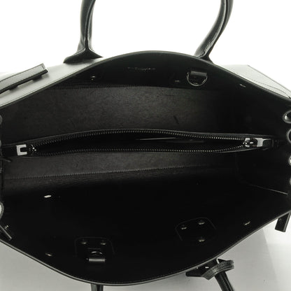 Saint Laurent Smooth Calfskin Small Sac De Jour Black 6 of 8
