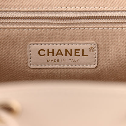 Chanel Caviar Quilted Business Affinity Backpack Beige 6 of 11