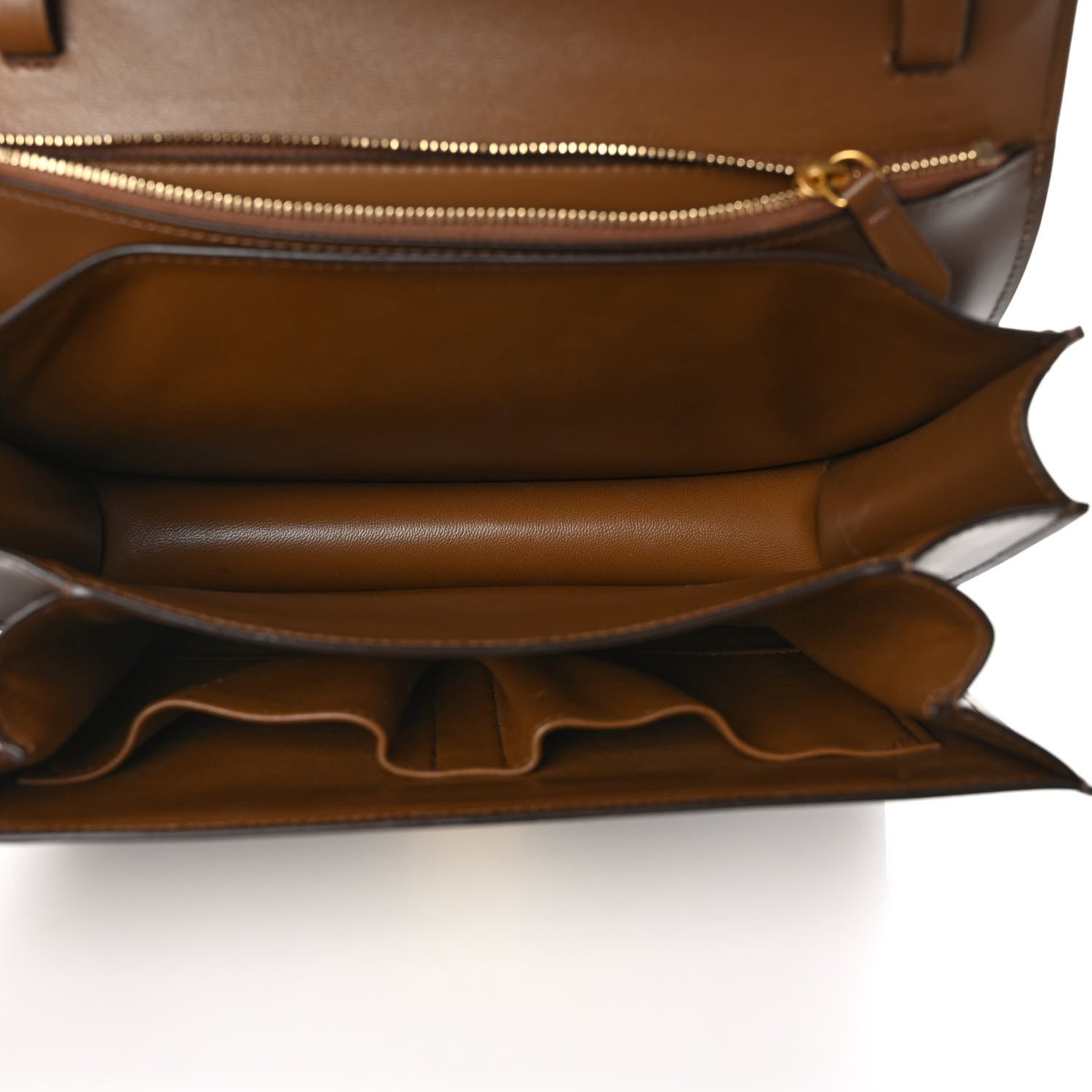 Celine Box Calfskin Medium Classic Box Flap Bag Camel 5 of 8
