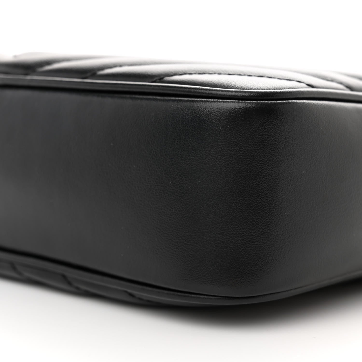 Saint Laurent Calfskin Matelasse Monogram Lou Camera Bag Black 10 of 10