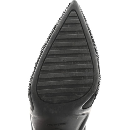 Louis Vuitton Satin Embellished Archlight Slingback Pumps 38 Black 10 of 14