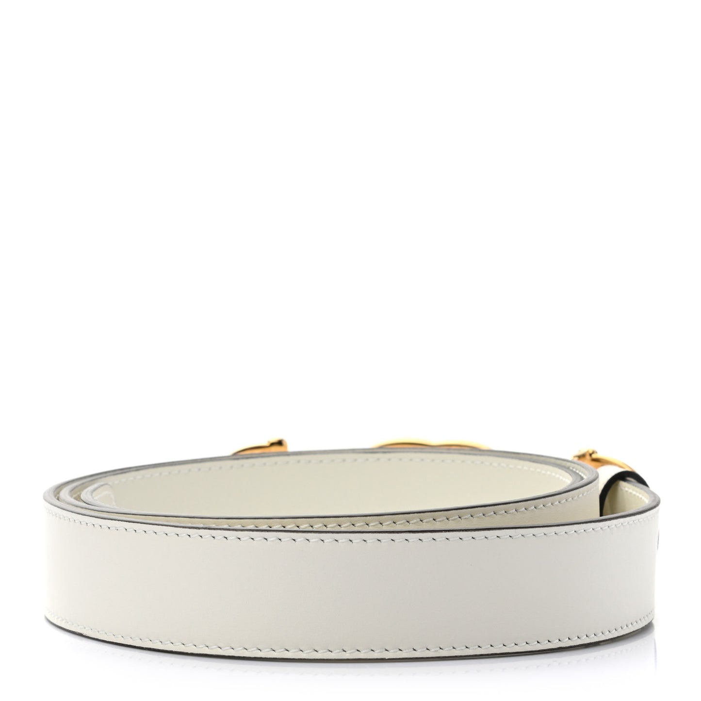 Moon Calfskin Zumi 30mm Belt 105 42 Off White