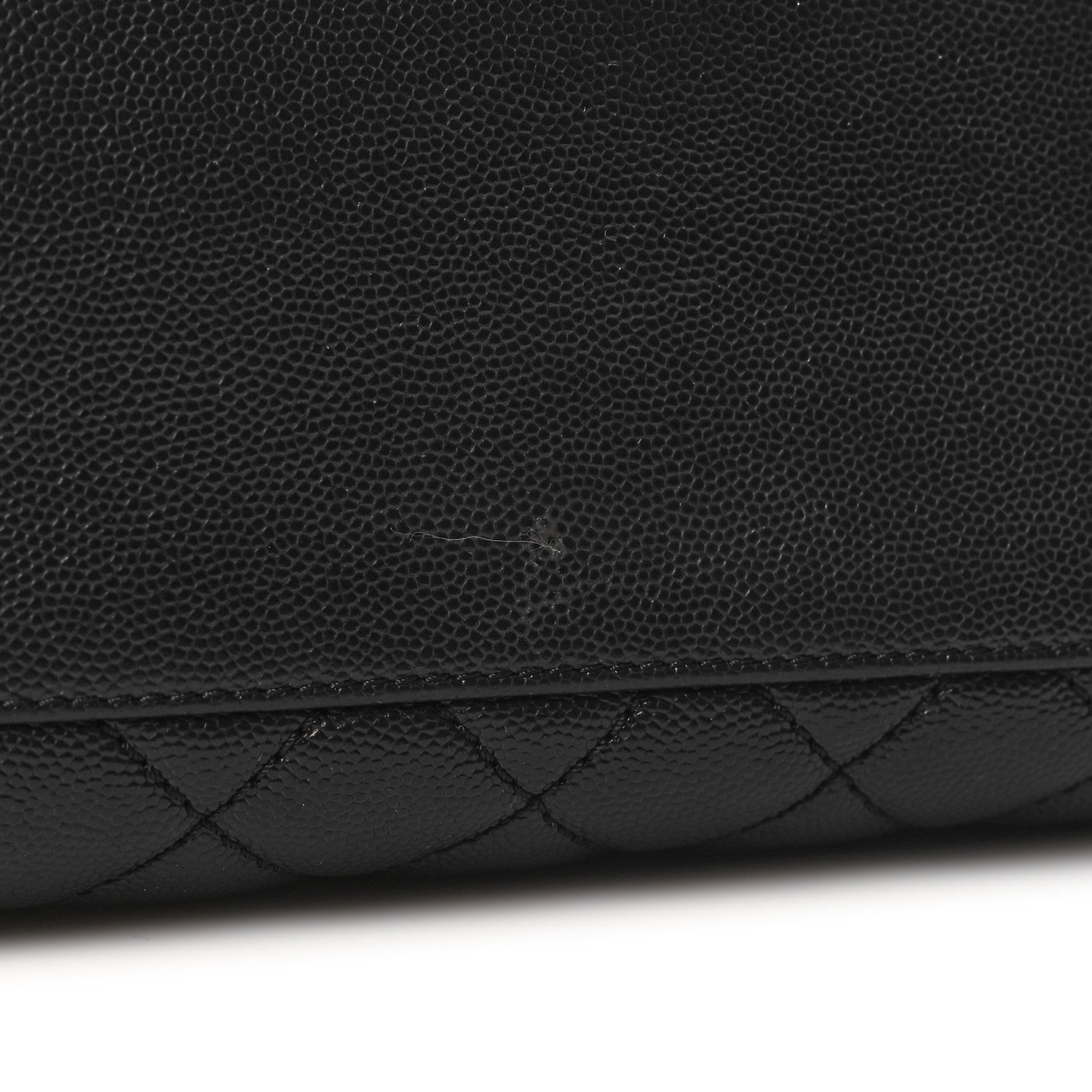 Chanel Caviar Quilted Medium Coco Handle Flap Black 13 of 14