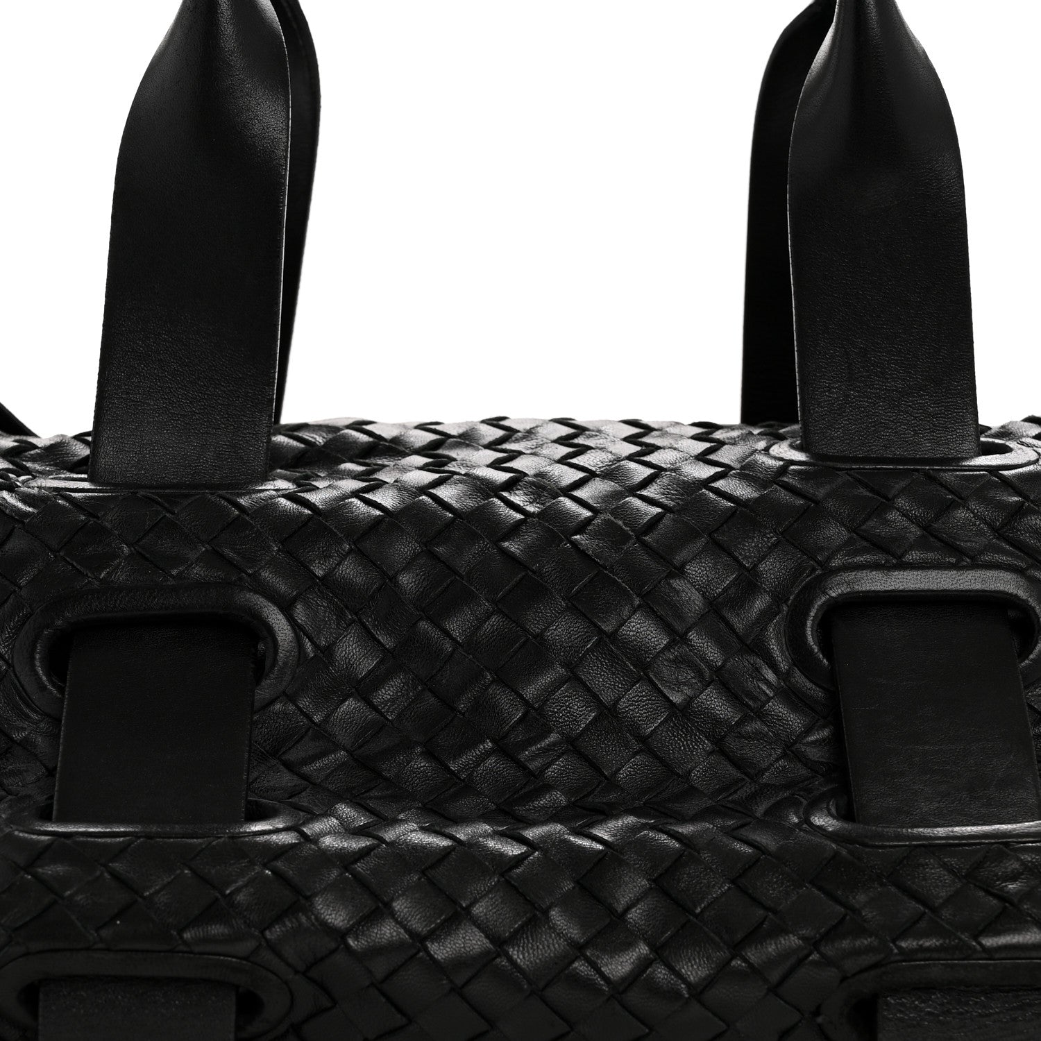 Bottega Veneta Nappa Intrecciato Satchel Black 8 of 15