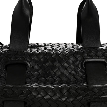 Bottega Veneta Nappa Intrecciato Satchel Black 8 of 15