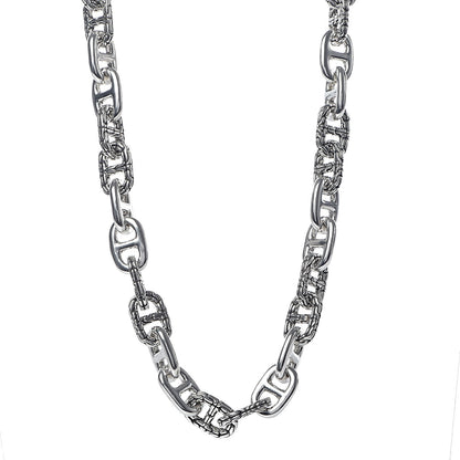 John Hardy Sterling Silver Classic Chain Interlocking Necklace 1 of 5