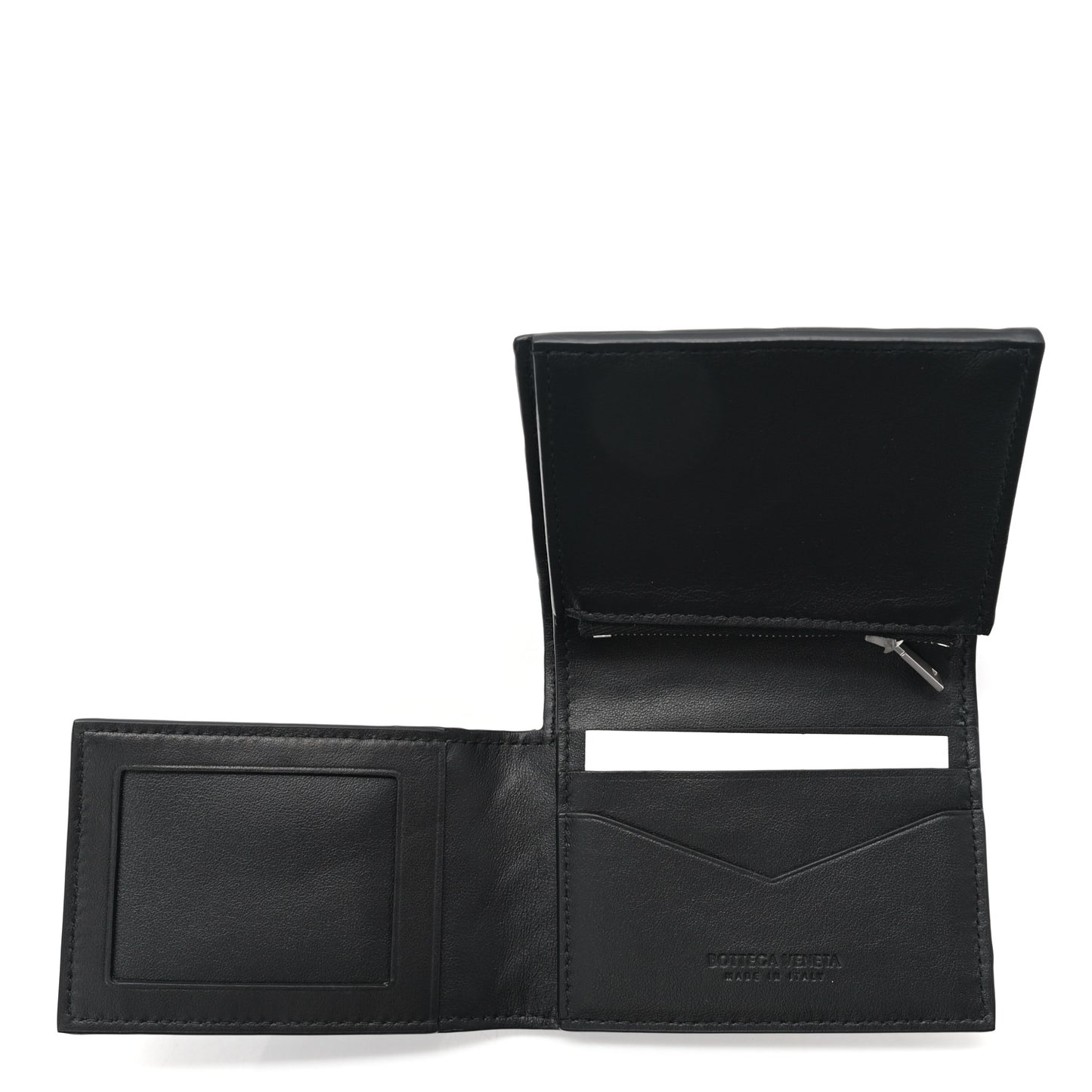 Nappa Intrecciato Wallet Black