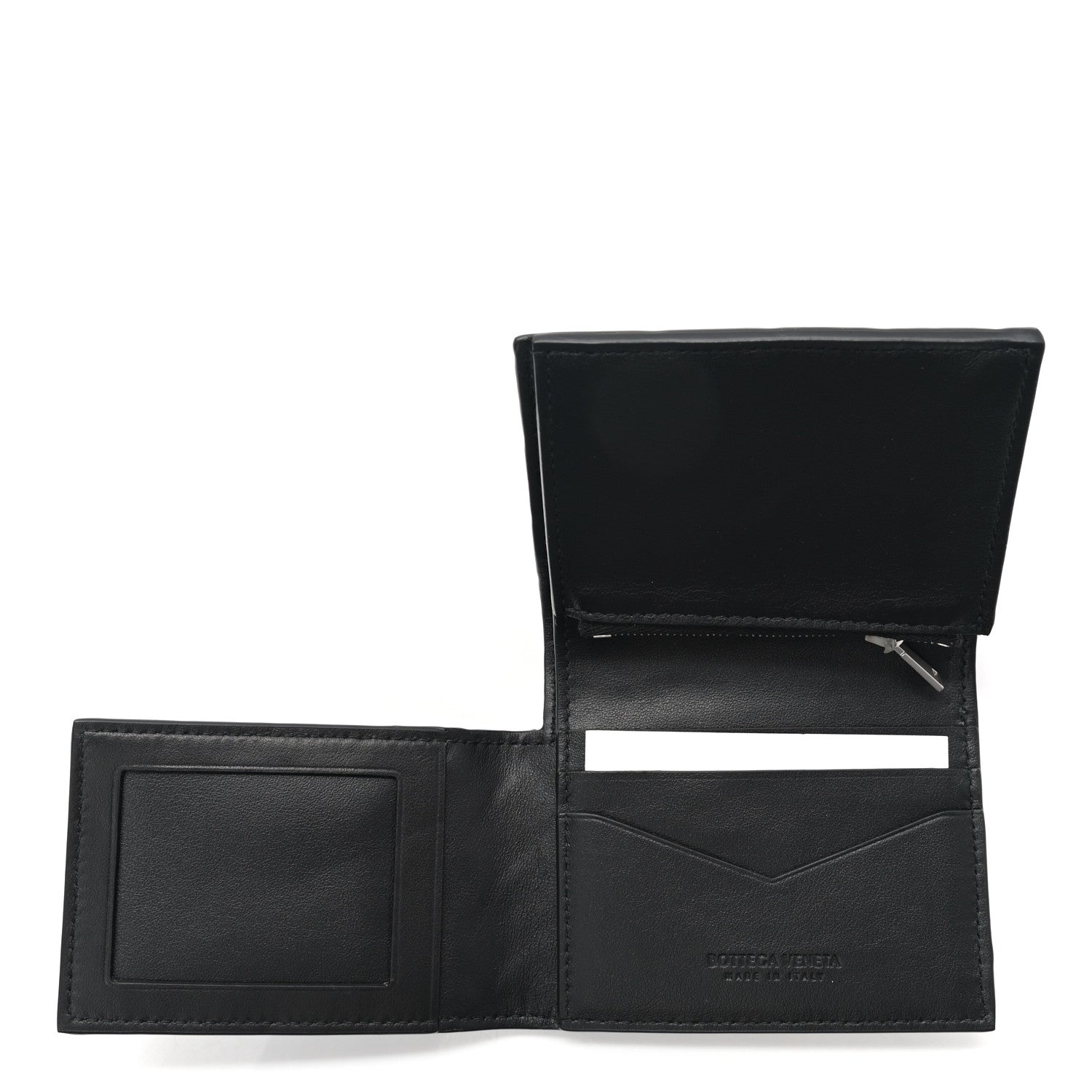 Bottega Veneta Nappa Intrecciato Wallet Black 5 of 7