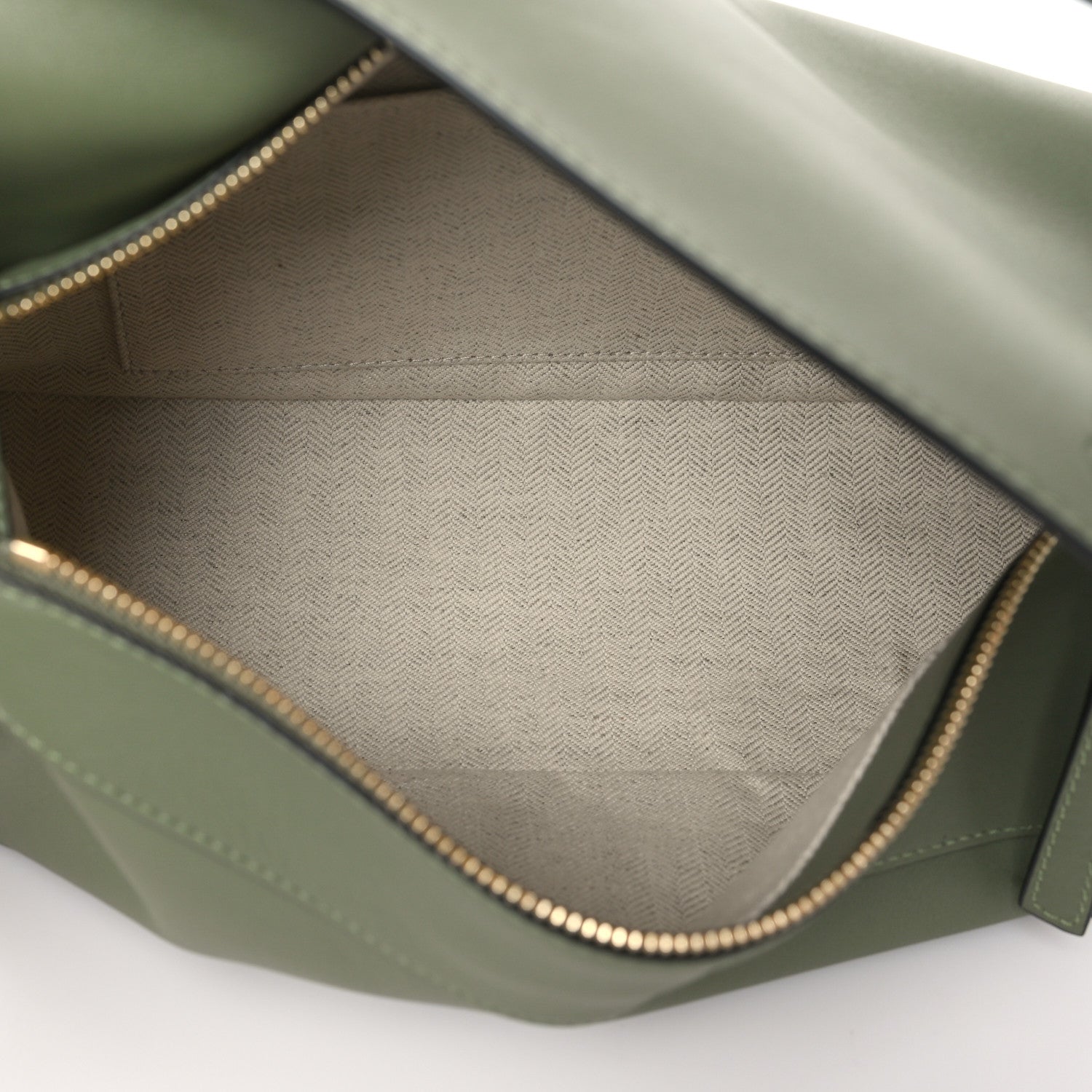 Loewe Calfskin Puzzle Hobo Avocado 5 of 9