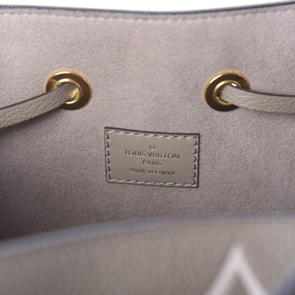 Louis Vuitton Empreinte Monogram Giant Neonoe MM Tourterelle Creme 8 of 10