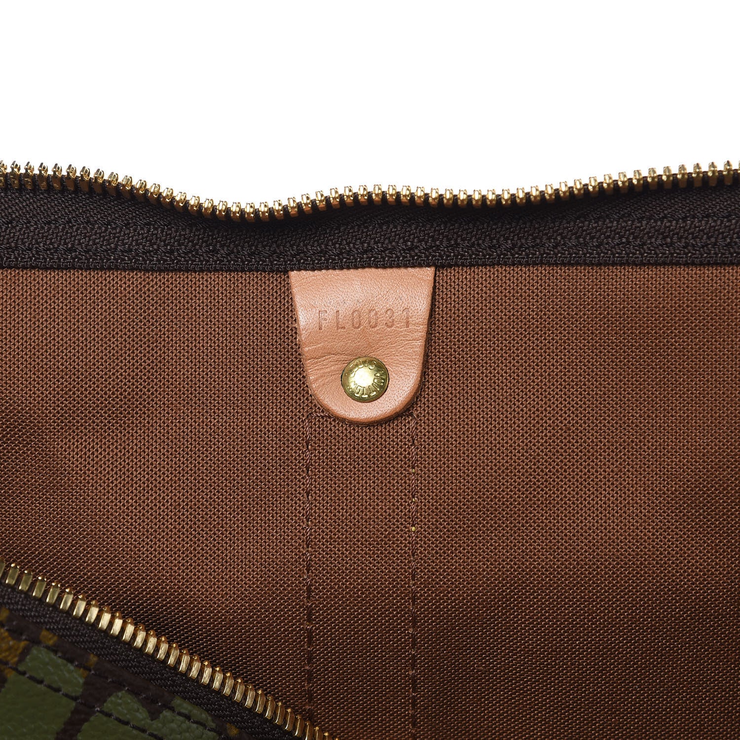 Louis Vuitton Graffiti Keepall 50 Kaki 6 of 12