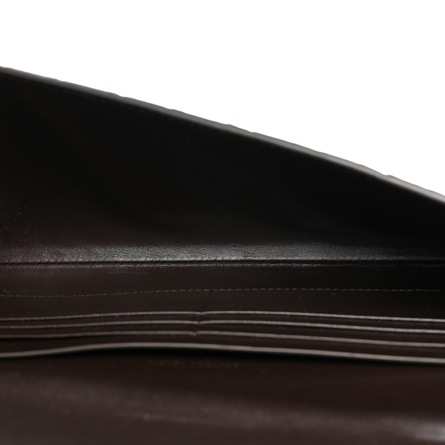 Nappa Intrecciato Long Andiamo Top Handle Clutch Fondant